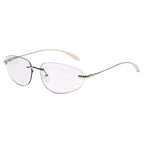 GLEN Rimless Oval Shades