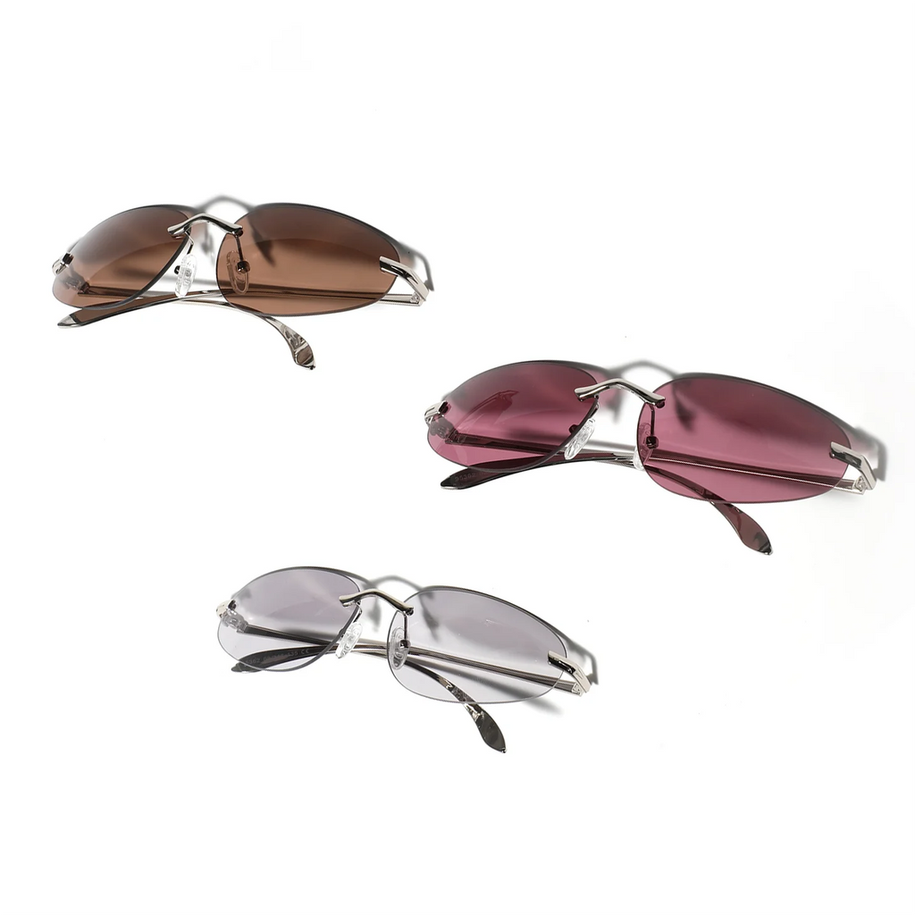 GLEN Rimless Oval Shades